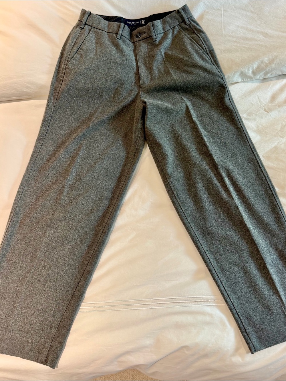 Abercrombie & Fitch Men's Brushed Woven Baggy Trouser